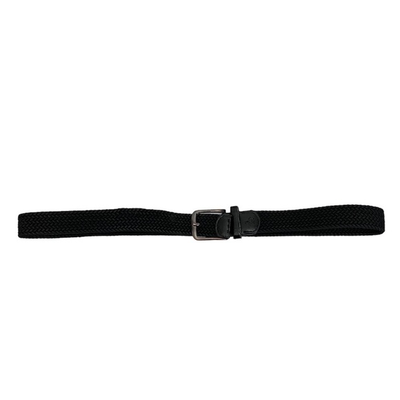 Original Penguin Genuine Leather Black Braided Fashion Belt Men’s 34-36 Waist - Picture 6 of 7